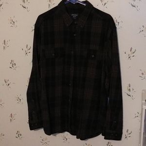 Faded Glory Long Sleeve Flannel Shirt